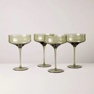 Olive Green Glassware Set by Hearth & Hand with Magnolia